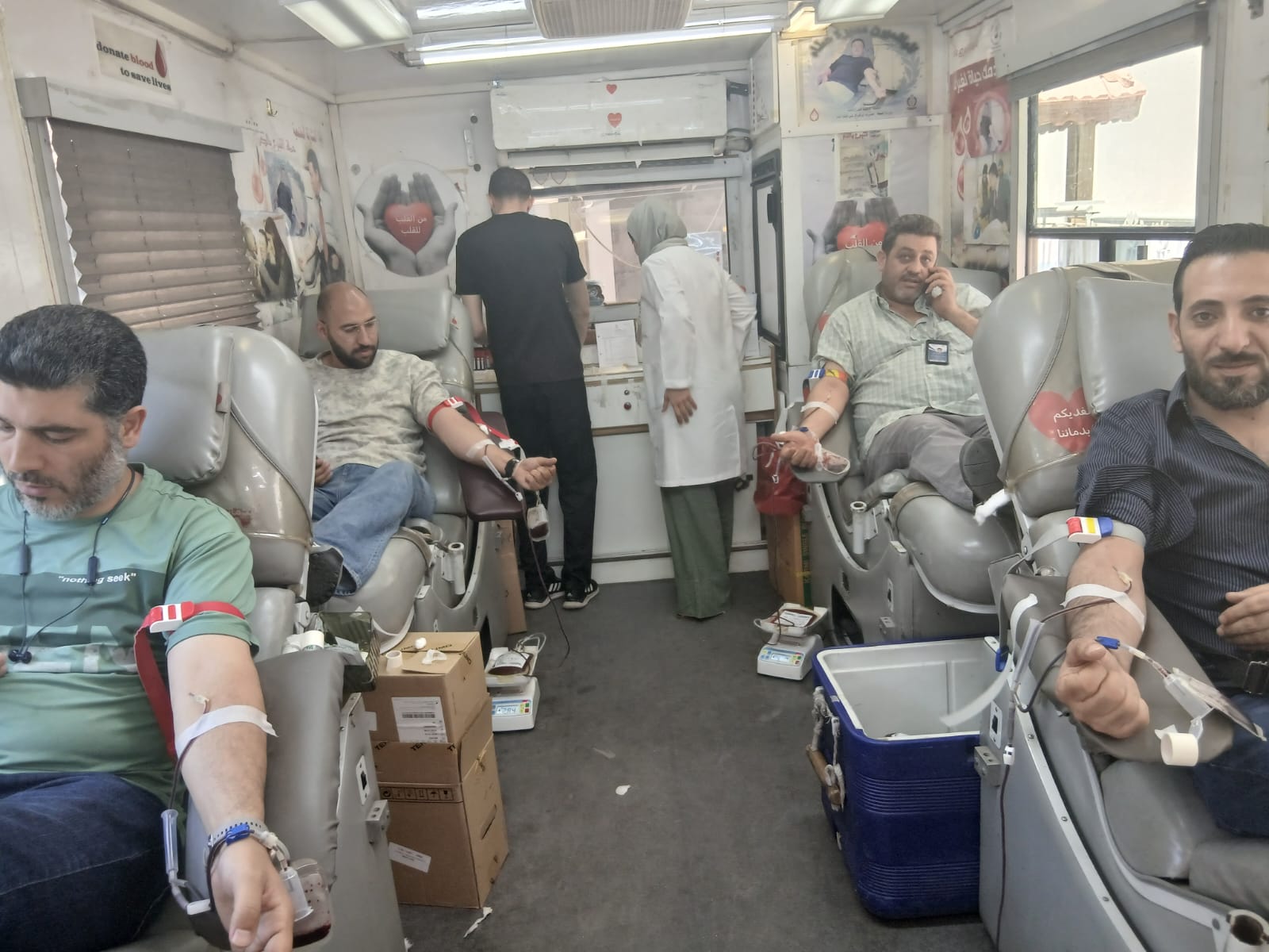 الاستهلاكية المدنية تنظم حملة للتبرع بالدم