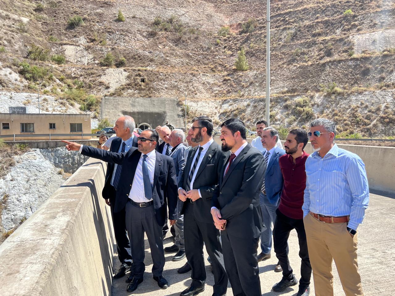 اللجنة الفنية الأردنية السورية المشتركة تعقد اجتماعها الأول في سد الوحدة