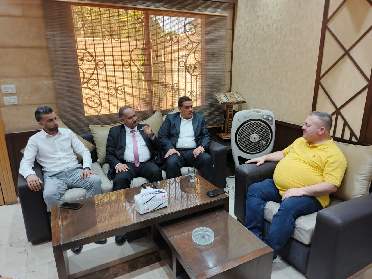 وفد من نقابة المقاولين يزور دمشق لبحث تعزيز التعاون