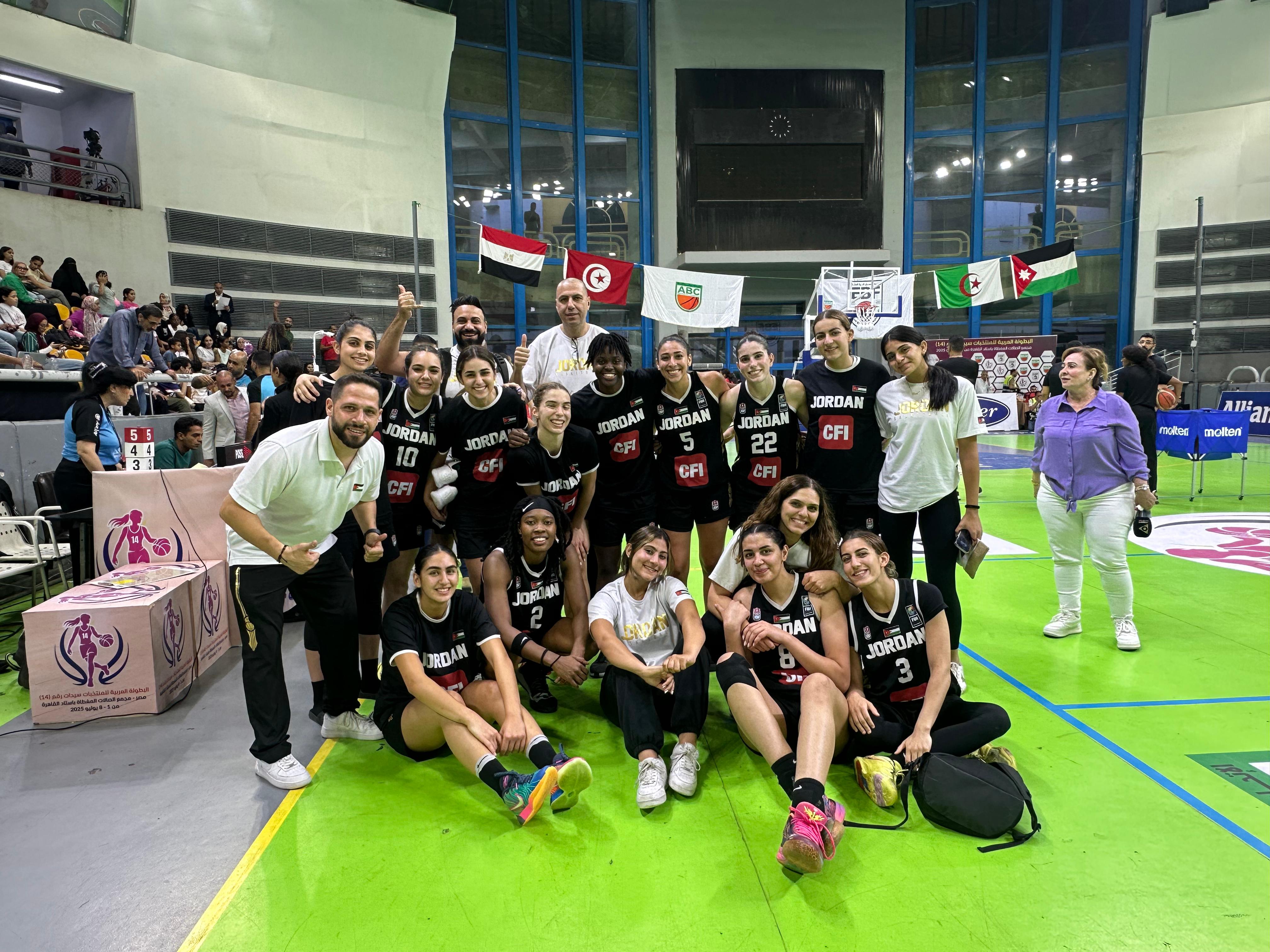 برونزية عربية لمنتخب السيدات في كرة السلة