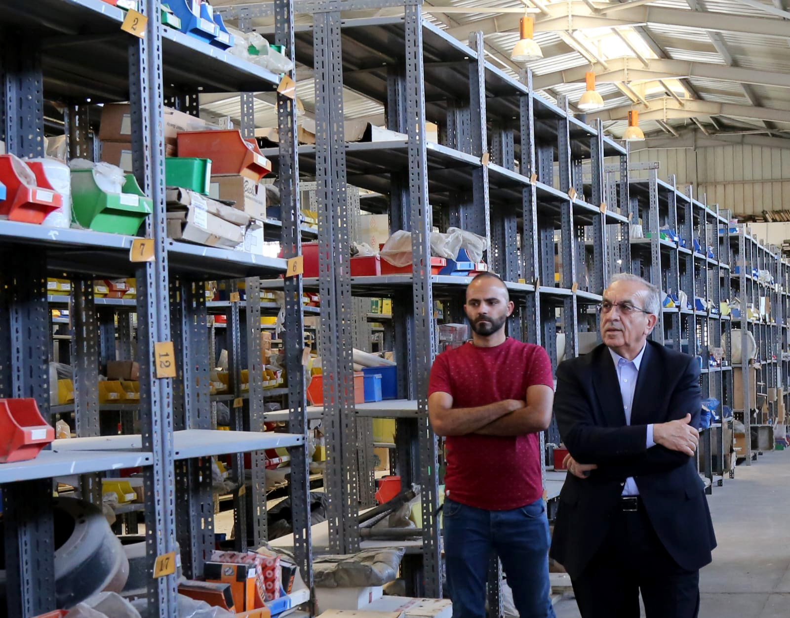 وزير الأشغال يتفقد مديرية المشاغل المركزية ويفتتح شعب صيانة جديدة