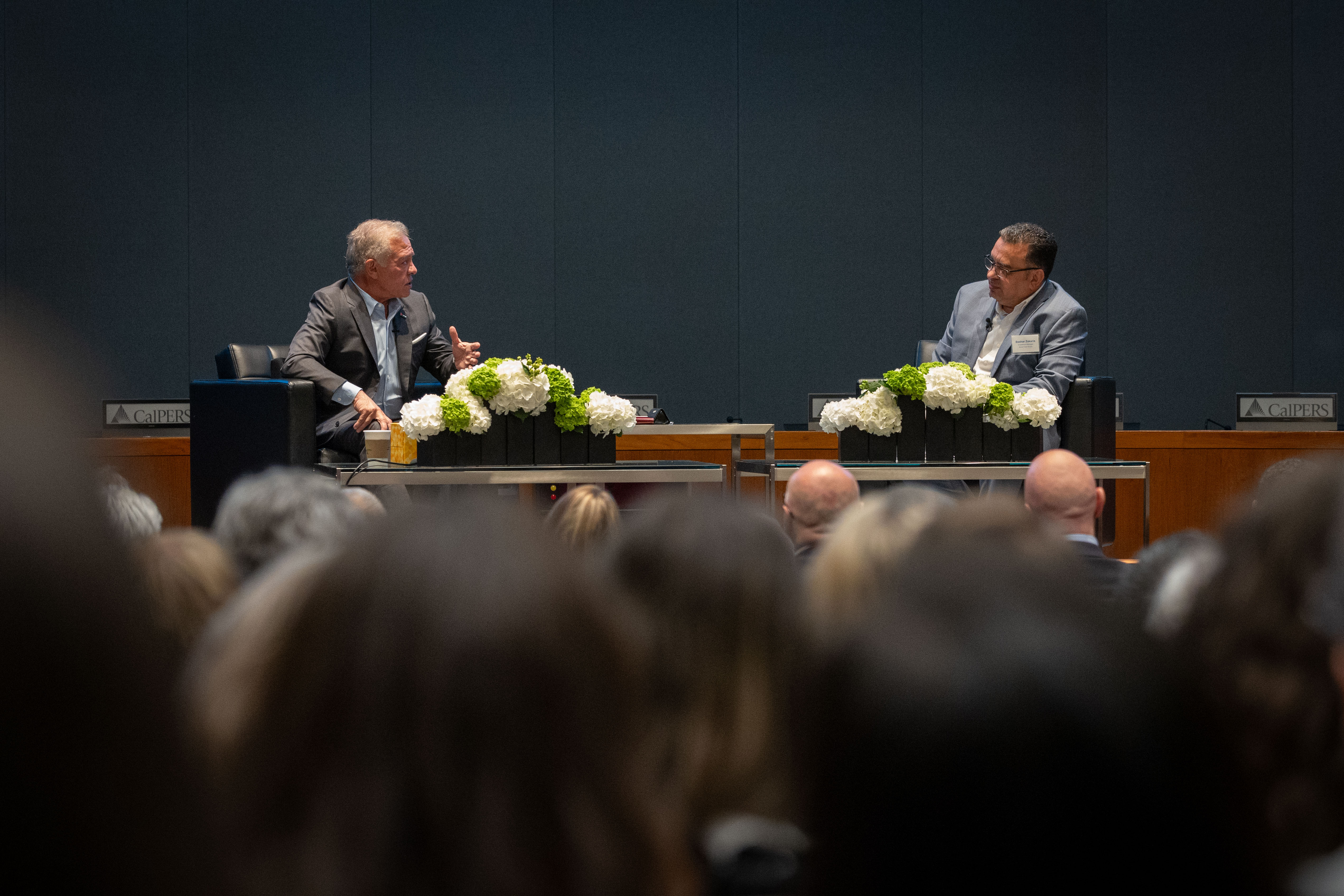 الملك يسلط الضوء على فرص الاستثمار في الأردن خلال لقاء مع ممثلين عن كالبرز في كاليفورنيا