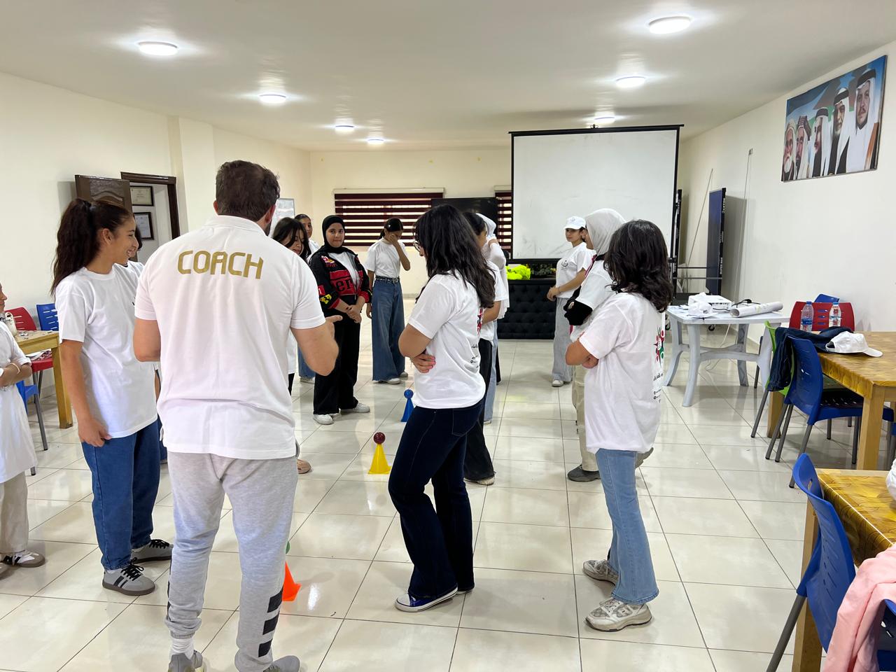 انطلاق معسكر النشاط الرياضي والبدني في مركز شابات الصوانية