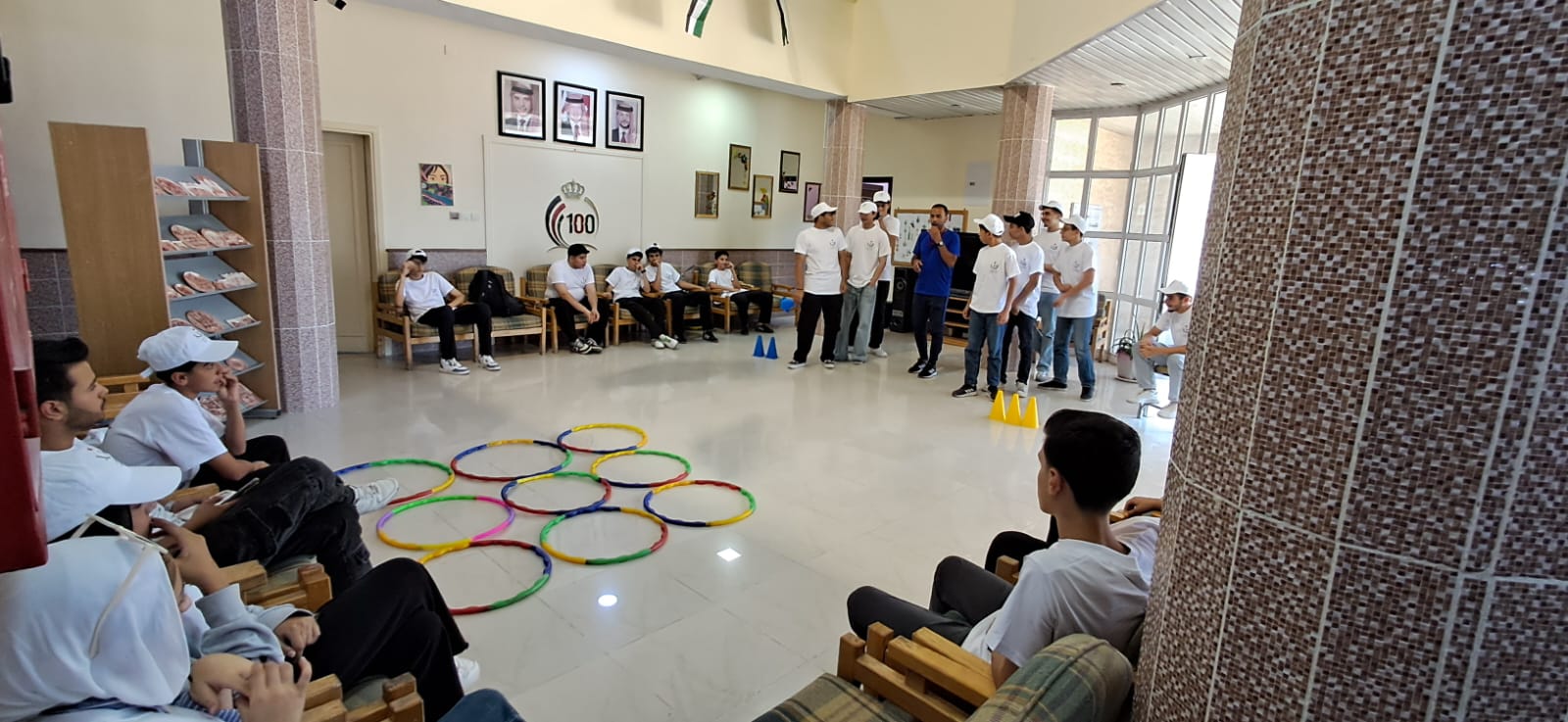 اختتام معسكر النشاط الرياضي والبدني بمركز شباب وشابات الزرقاء النموذجي