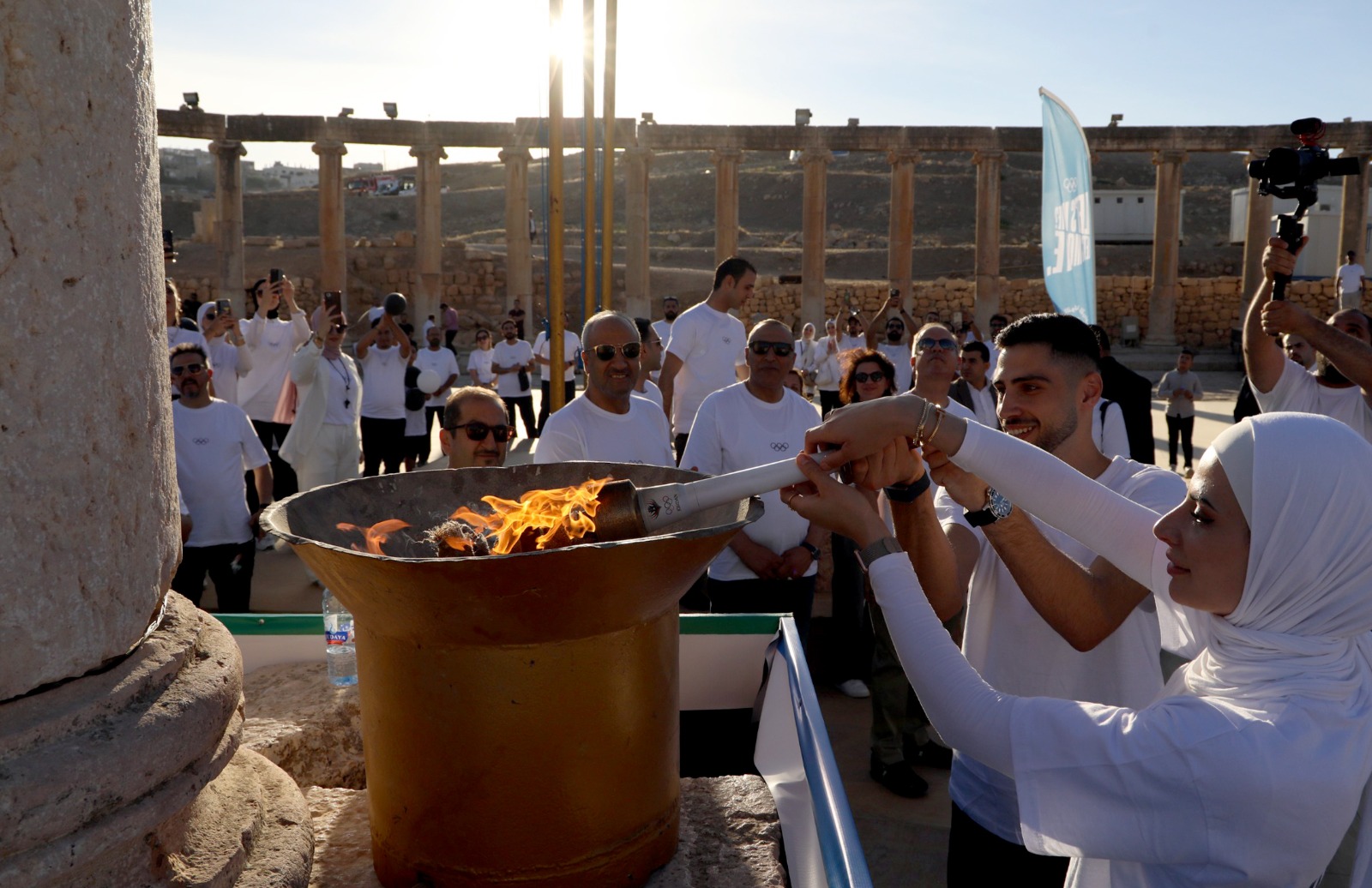 نائب الملك يحضر فعالية اليوم الأولمبي في جرش