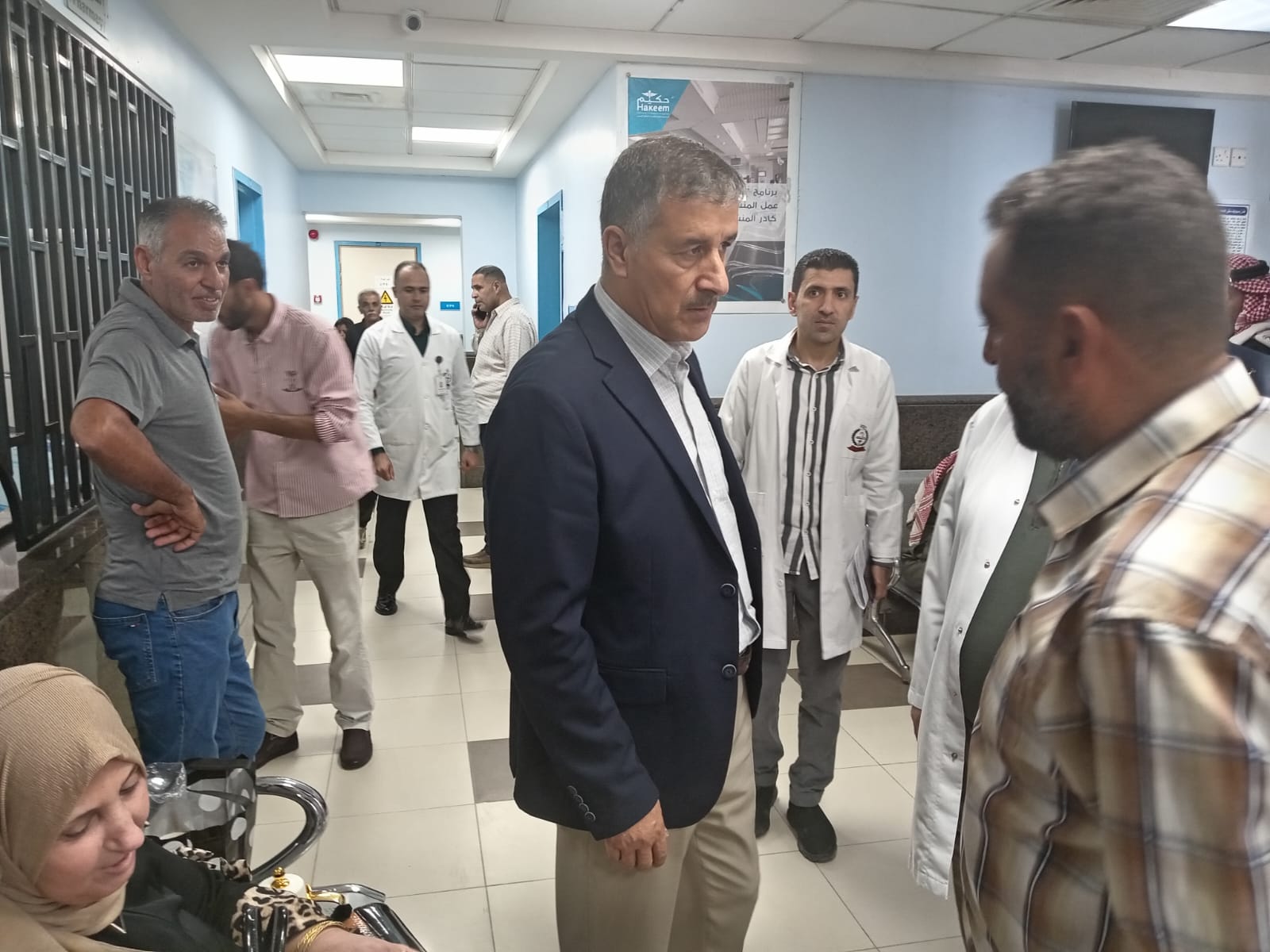 محافظ البلقاء يتفقد الخدمات الصحية في الشونة الجنوبية