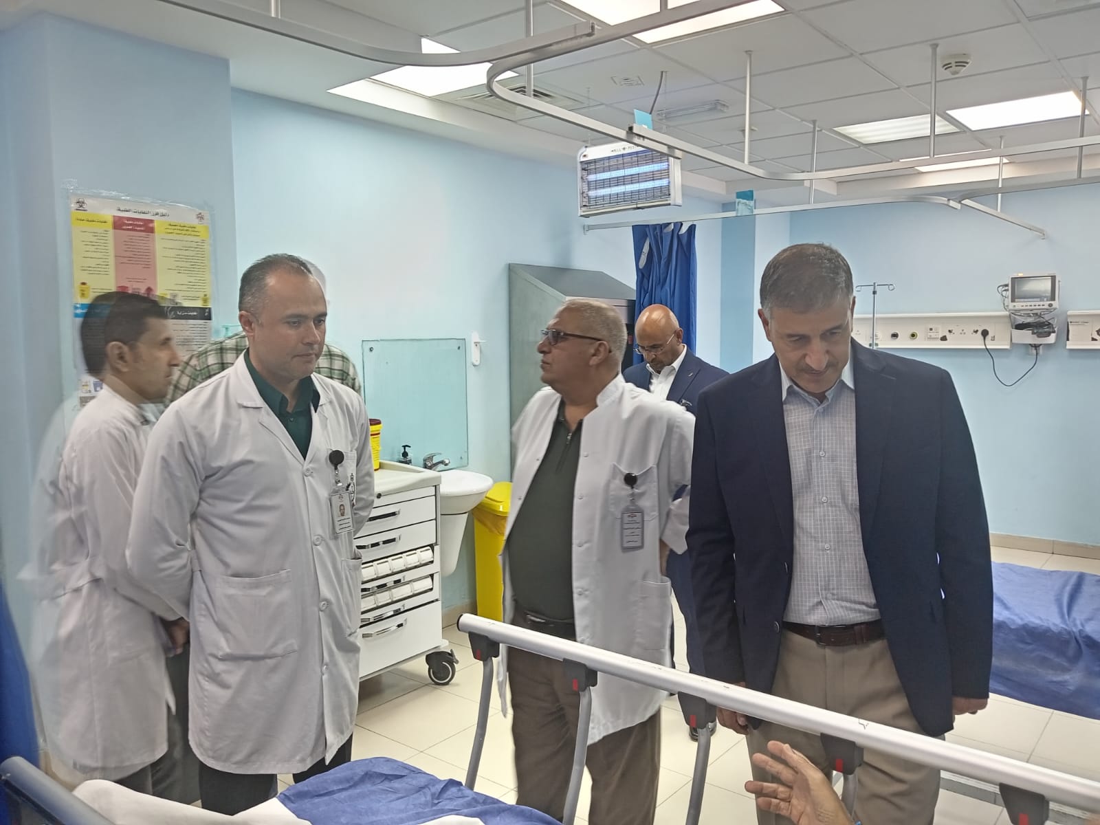 محافظ البلقاء يتفقد الخدمات الصحية في الشونة الجنوبية