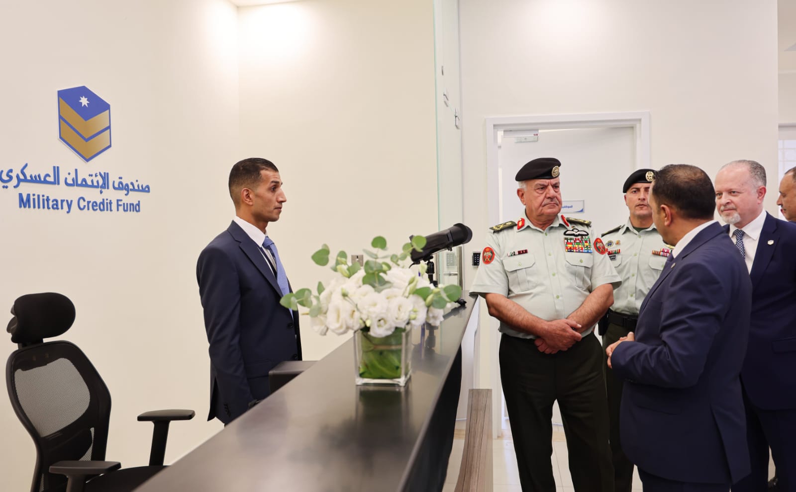 الحنيطي يفتح فرعا جديدا لصندوق الإئتمان العسكري في محافظة المفرق