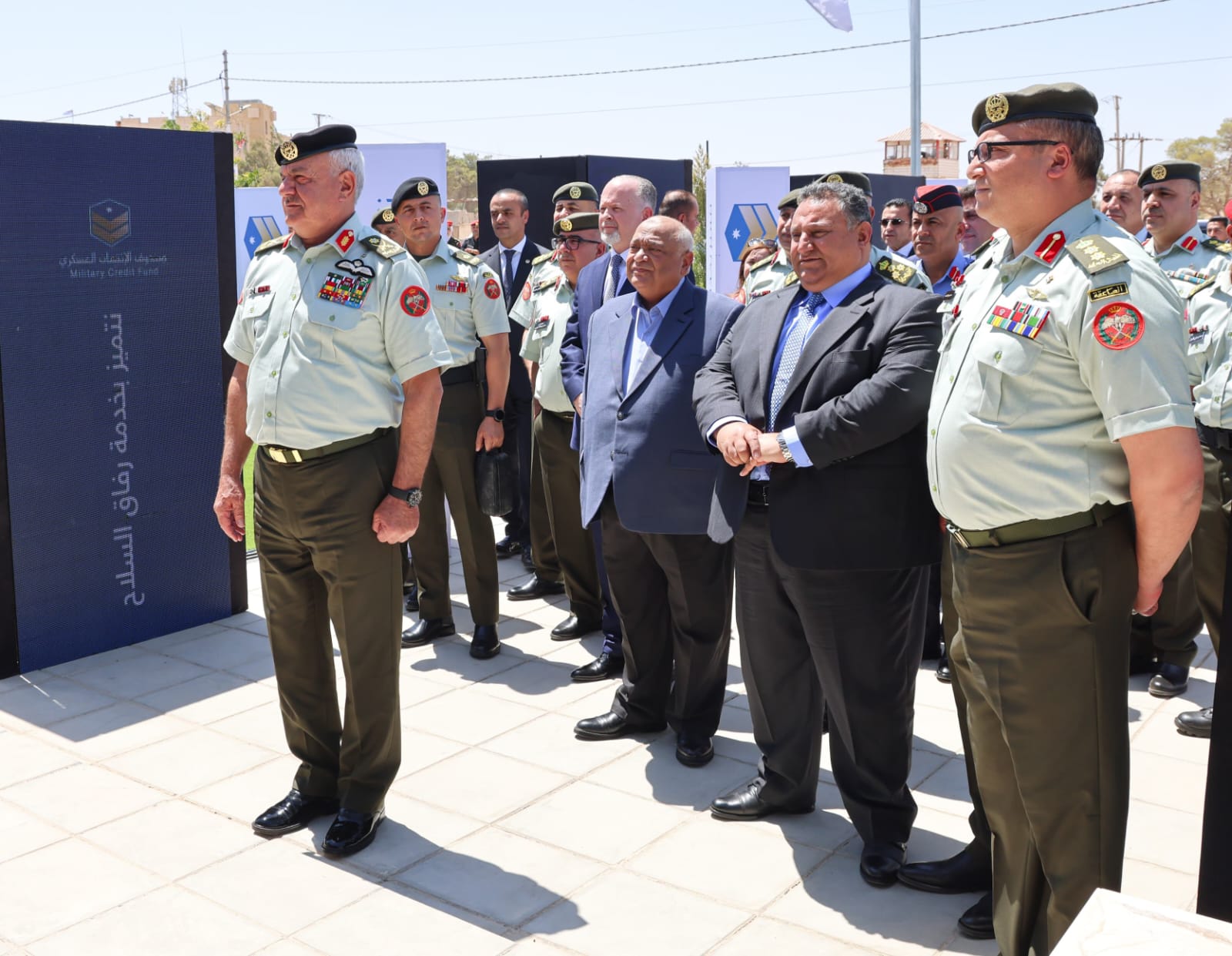 الحنيطي يفتح فرعا جديدا لصندوق الإئتمان العسكري في محافظة المفرق