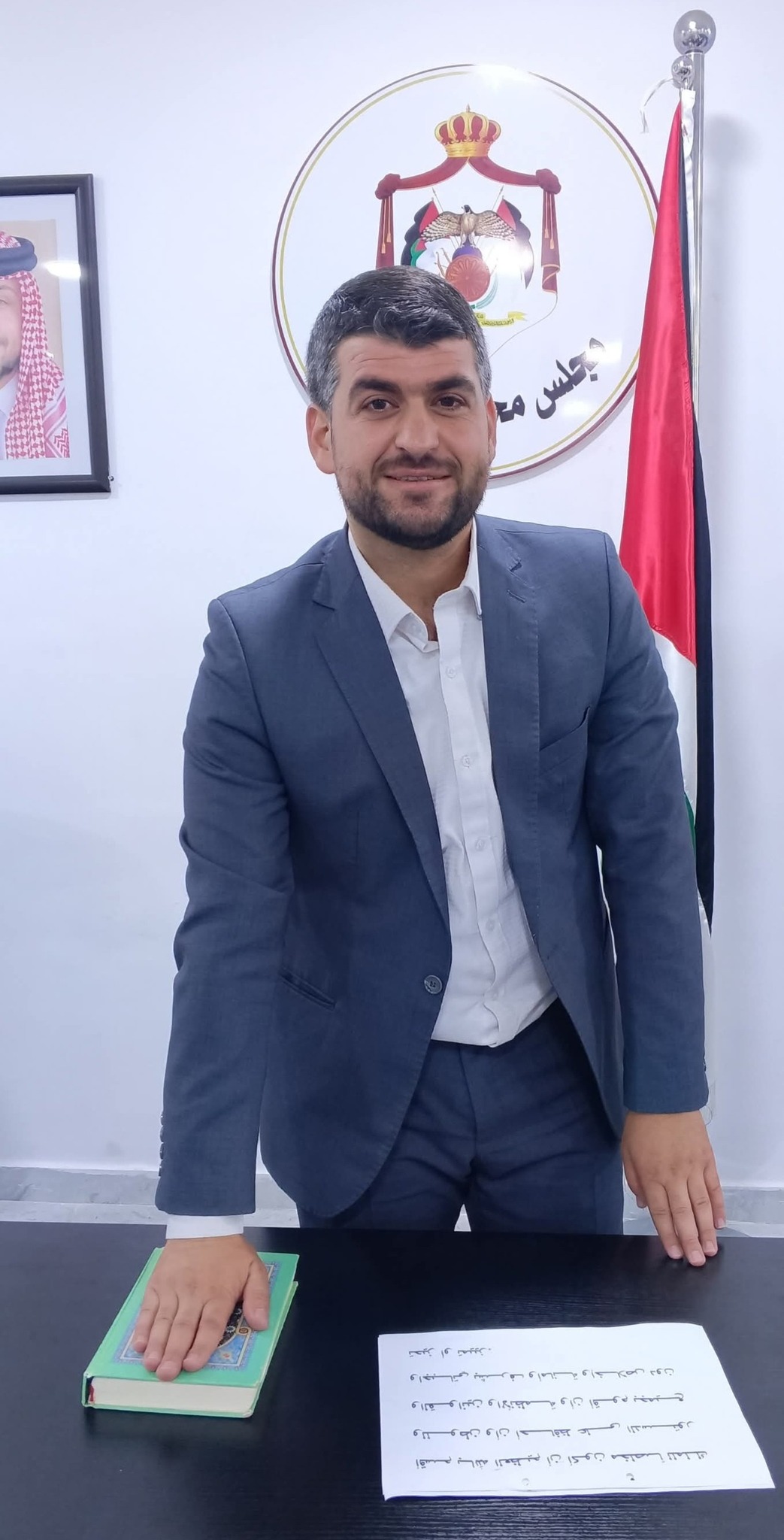 لجنة مجلس محافظة جرش تؤدي القسم القانوني