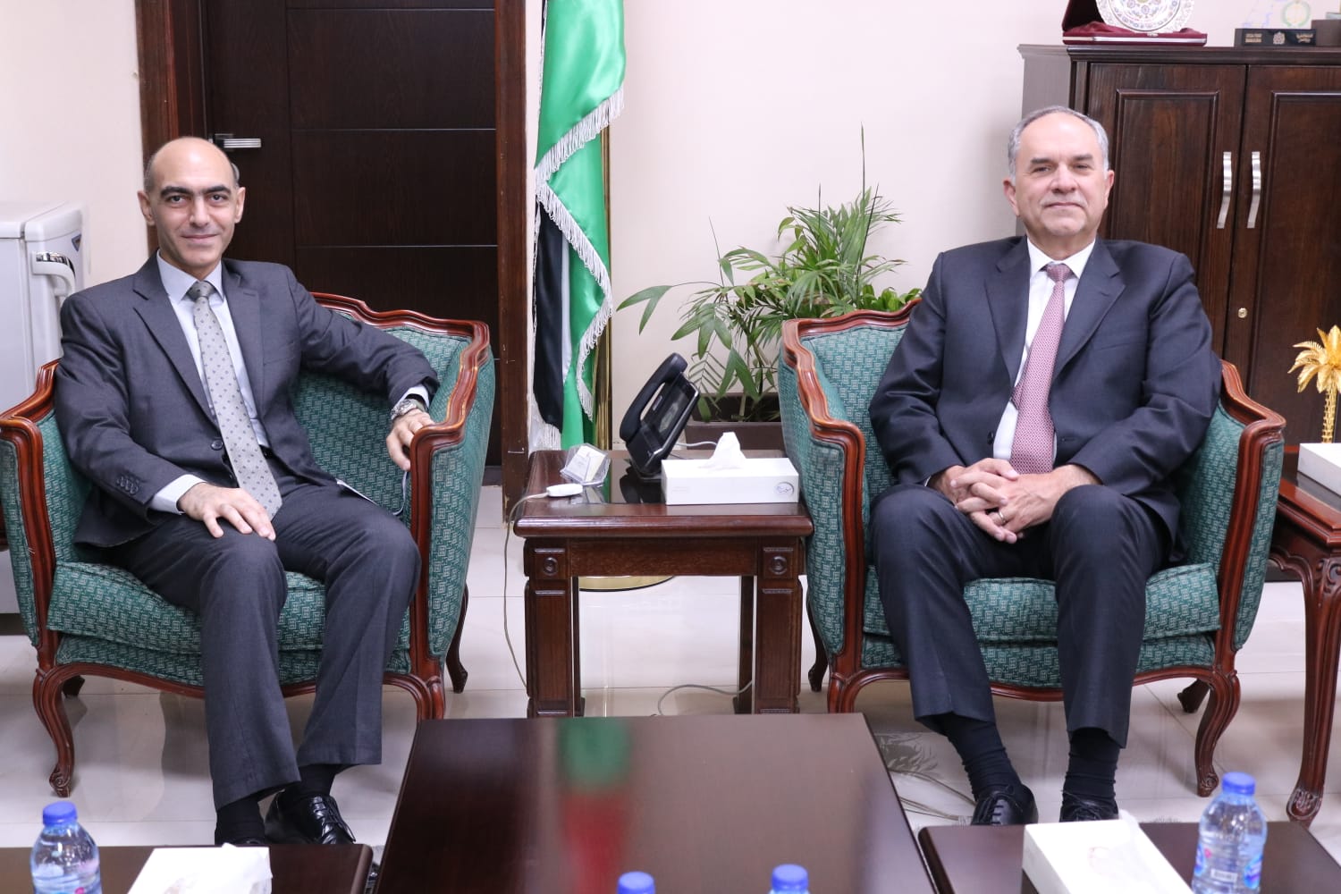 وزير العدل يبحث مع القائم بأعمال السفارة اللبنانية العلاقات الثنائية