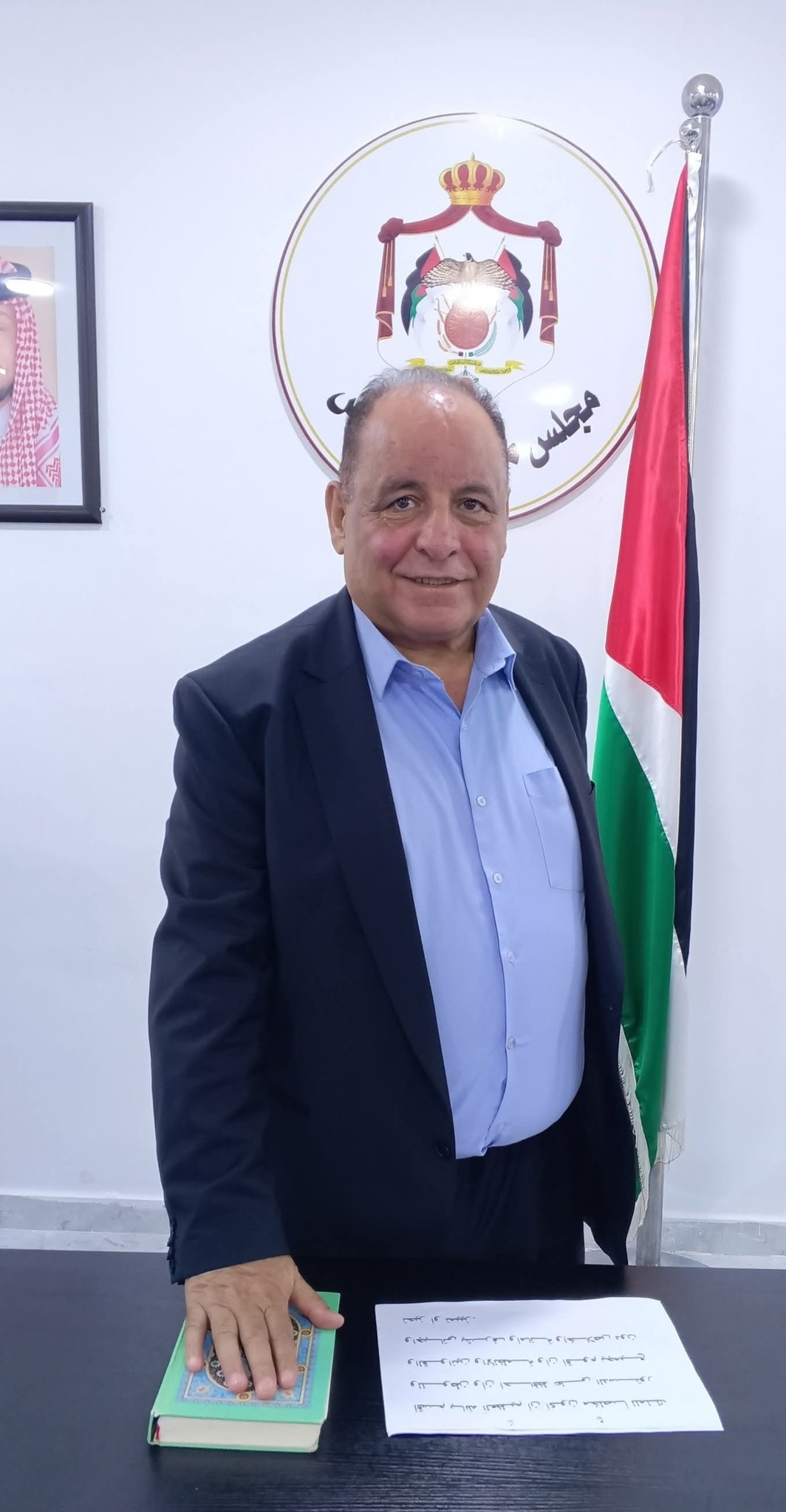 لجنة مجلس محافظة جرش تؤدي القسم القانوني