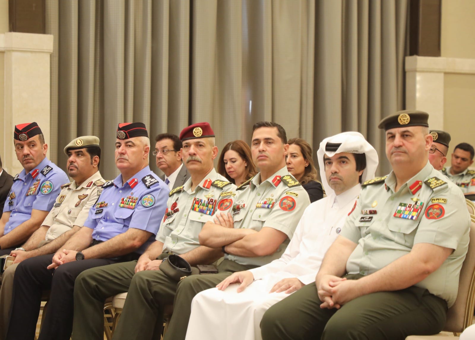 القوات المسلحة تشارك في دورة تدريبية للجنة الأردنية للقانون الدولي الإنساني