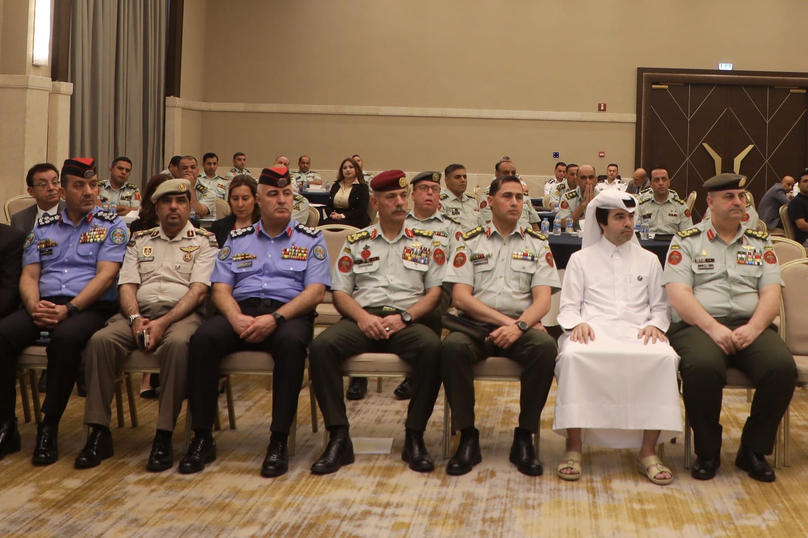 القوات المسلحة تشارك في دورة تدريبية للجنة الأردنية للقانون الدولي الإنساني