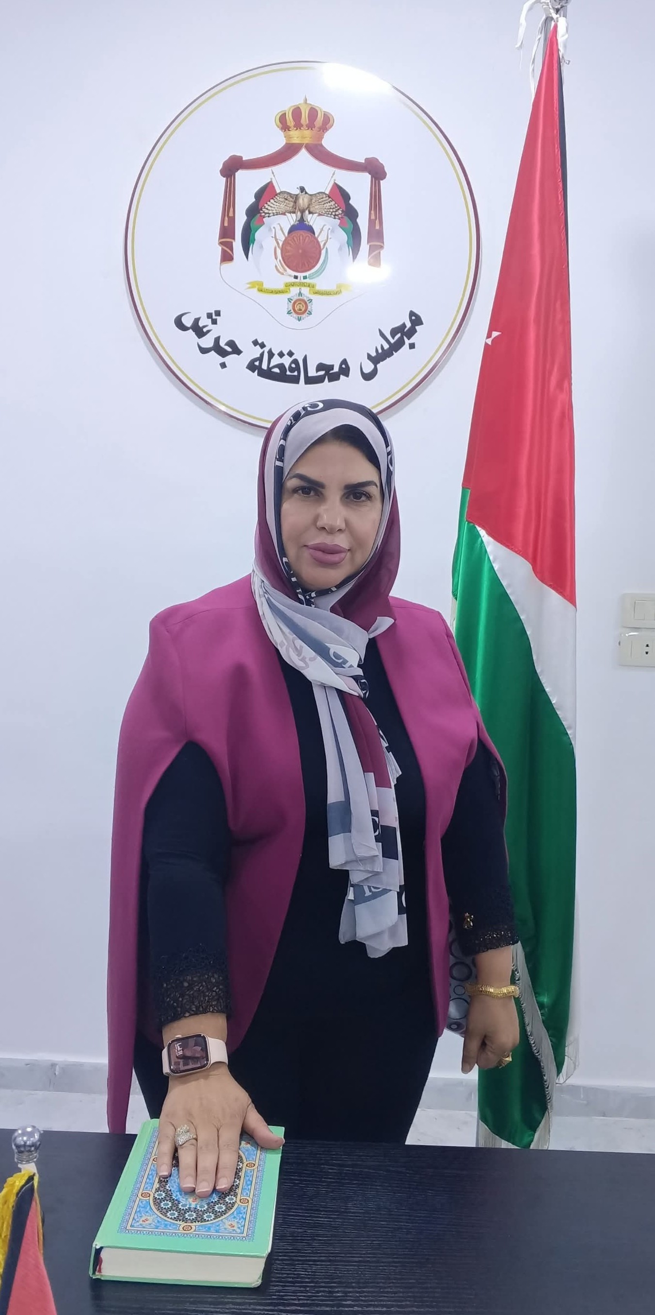 لجنة مجلس محافظة جرش تؤدي القسم القانوني