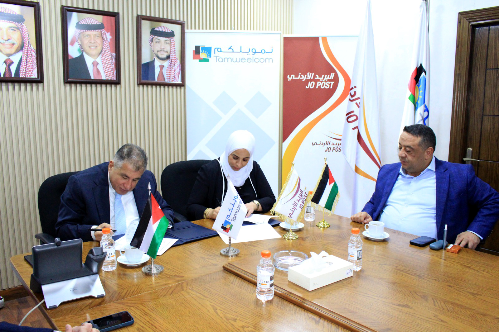 مذكرة تفاهم بين البريد الأردني والأردنية للتمويل الأصغر