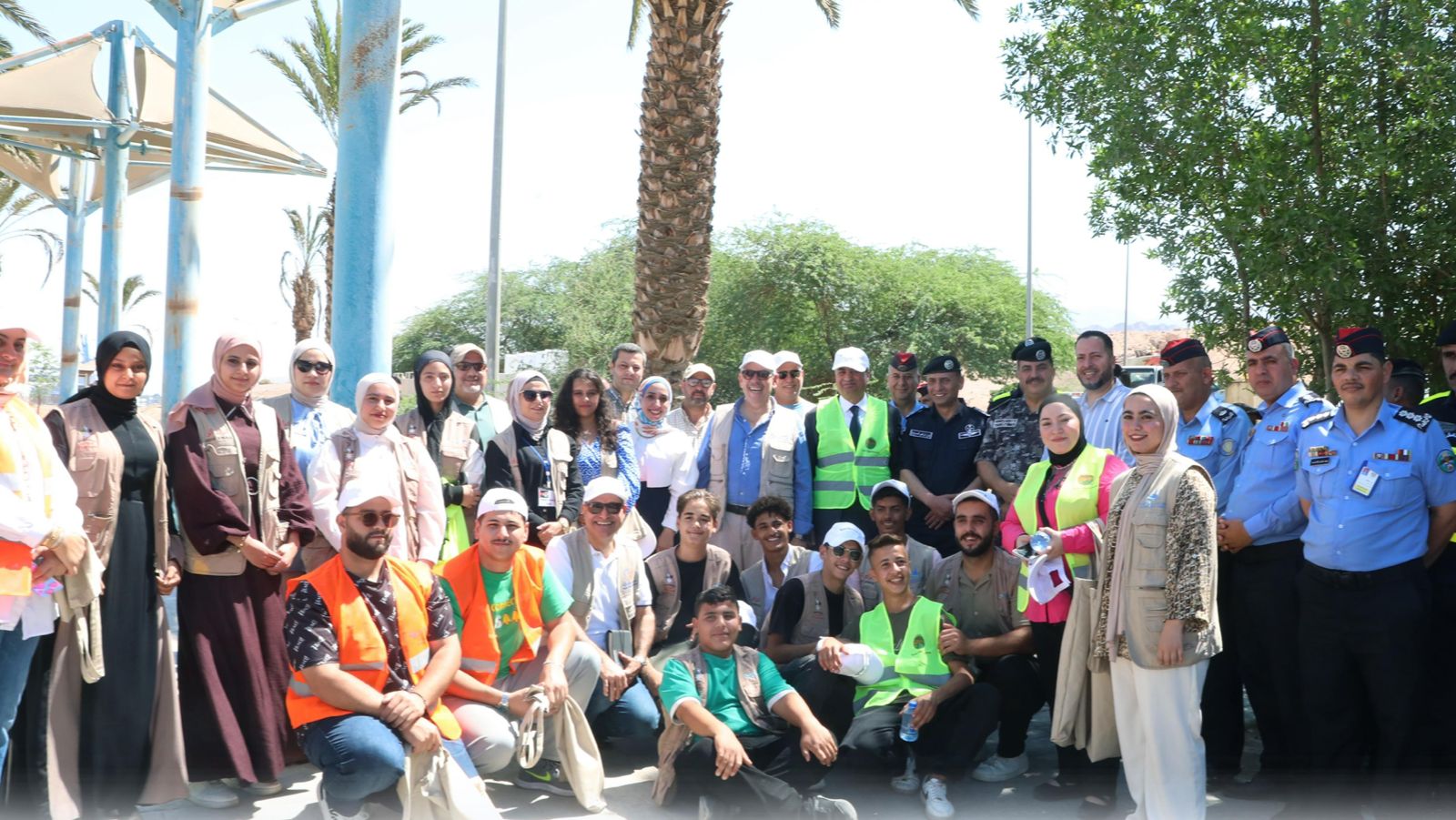 العقبة الخاصة ومديرية الأمن العام تطلقان فعاليات اليوم البيئي