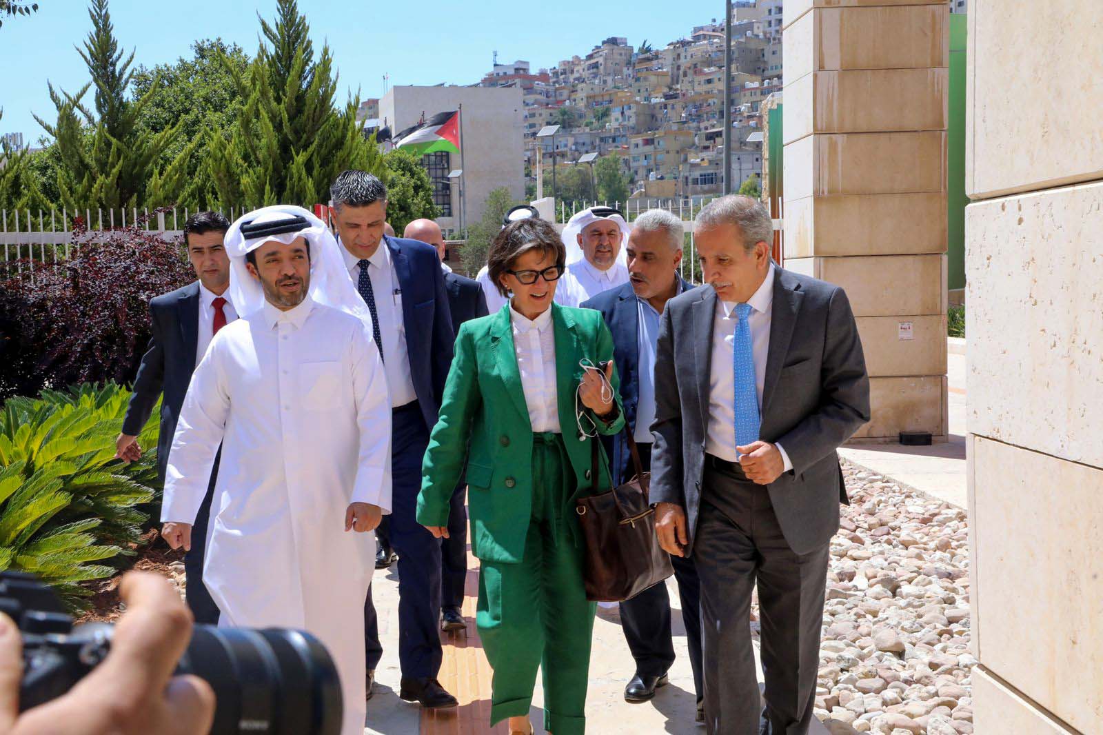 رئيس قطر للسياحة يشيد بمتحف الأردن وبمستواه المتقدم وتنوع معروضاته