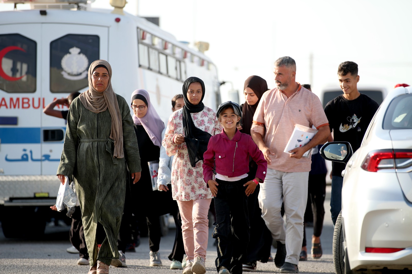 القوات المسلحة تقوم بإجلاء الدفعة السابعة من أطفال غزة المرضى