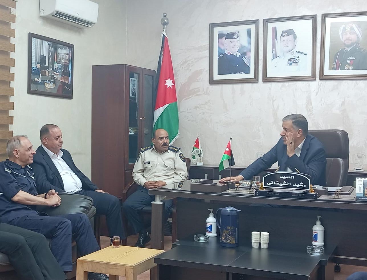 محافظ البلقاء يتفقد الخدمات في لواء الشونة الجنوبية