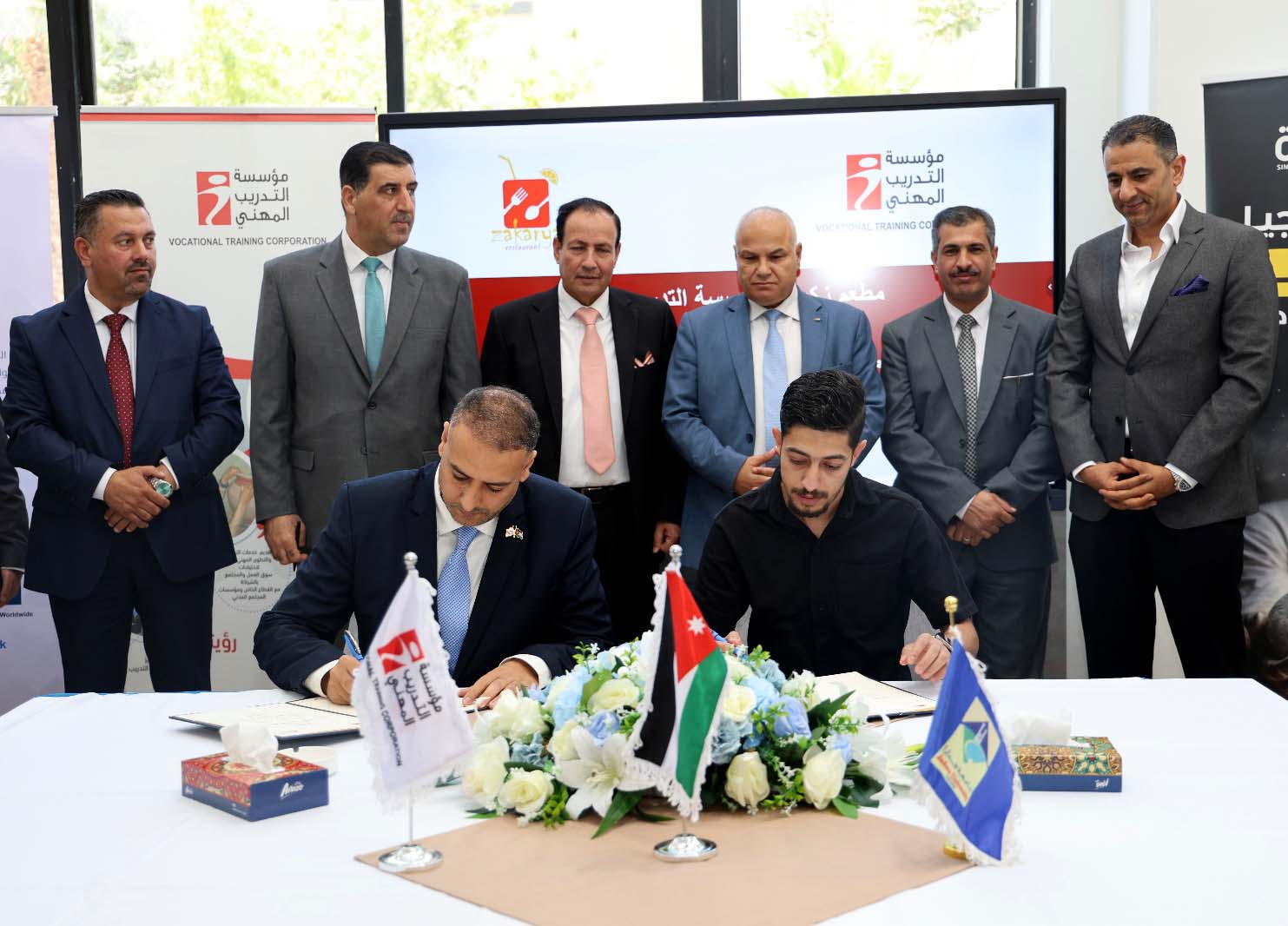 جدارا تستضيف توقيع 15 اتفاقية تدريب منتهي بالتشغيل في القطاع السياحي والغذائي