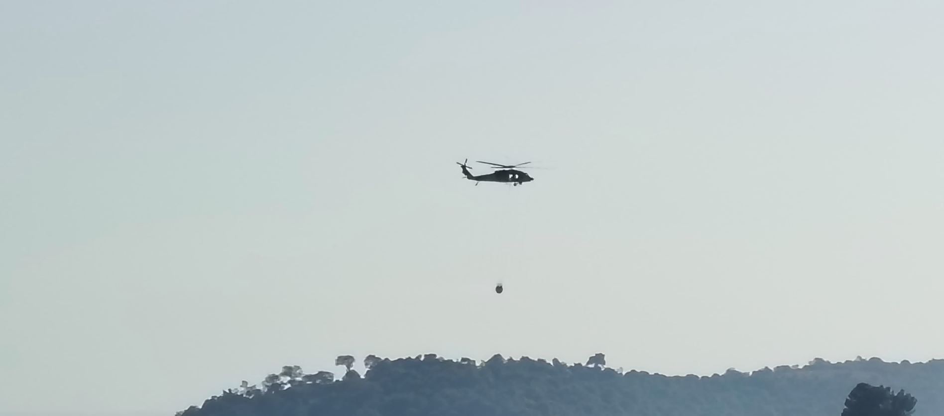 طائرتان تابعتان لسلاح الجو الملكي تشاركان في إخماد حريق بمحافظة جرش