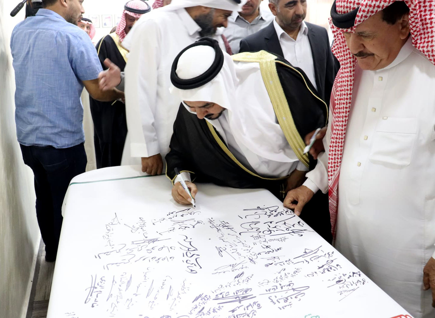 شرطة معان تطلق مبادرة توقيع وثيقة شرف لمنع إطلاق العيارات النارية