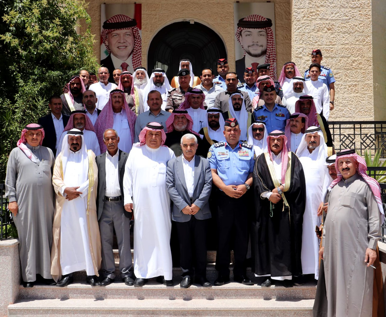 شرطة معان تطلق مبادرة توقيع وثيقة شرف لمنع إطلاق العيارات النارية