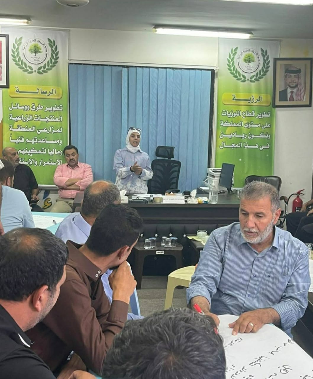 زراعة بني كنانة تنفذ الجلسة الرابعة مدرسة الزراعة الذكية لنبات الأزولا