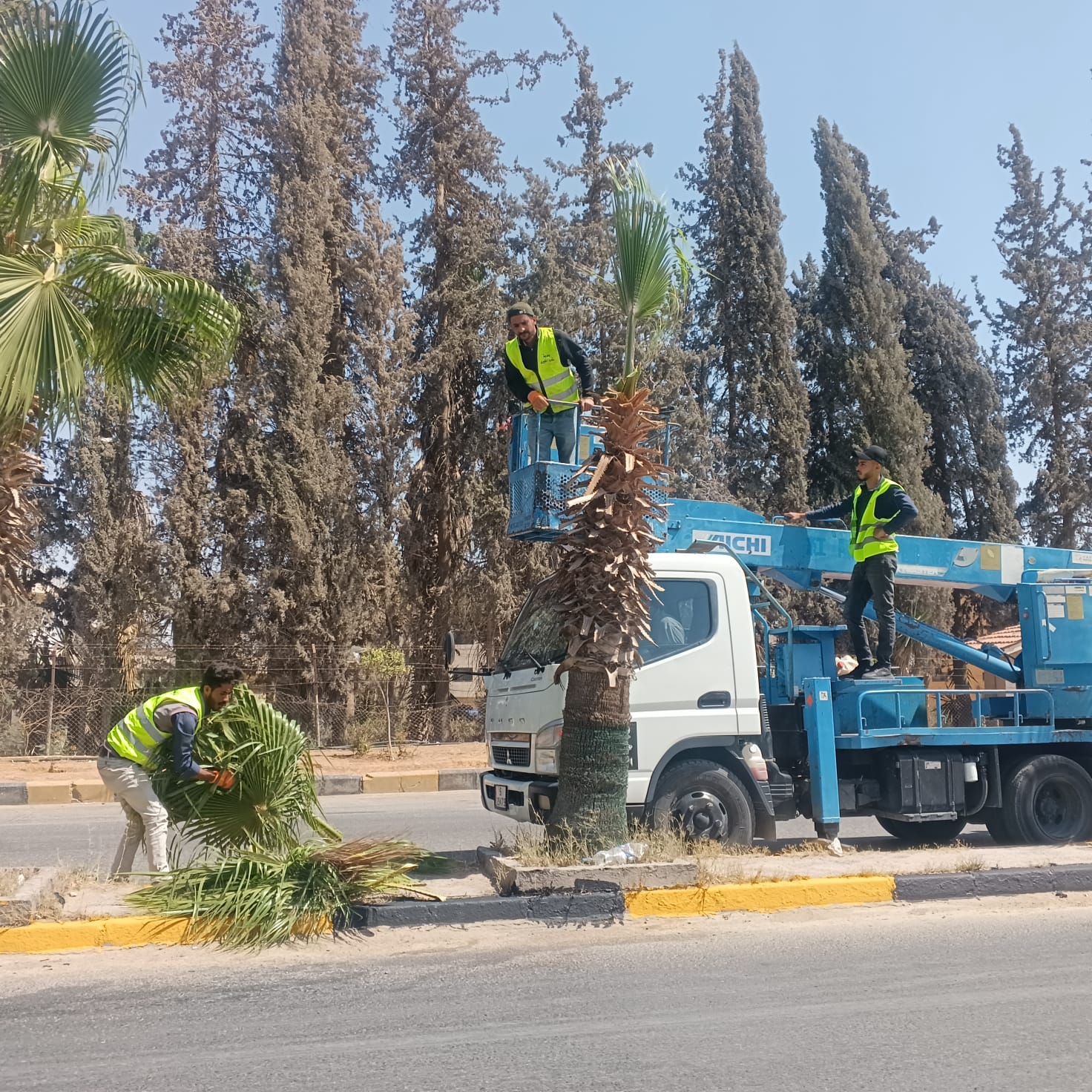حملة نظافة شاملة في مادبا لتحسين الواقع البيئي والجمالي