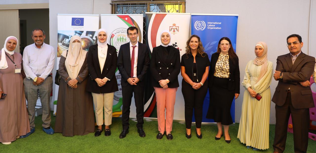 وزيرة التنمية الاجتماعية تفتتح توسعة حضانة تجمع الظليل