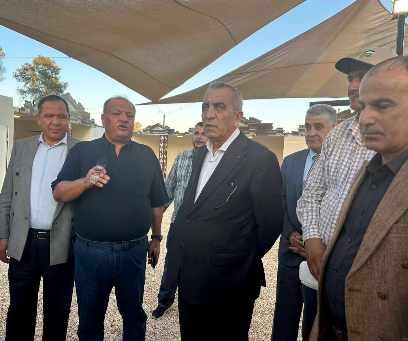 الرواشدة وسماوي يتفقدان الاستعدادات النهائية لمهرجان جرش