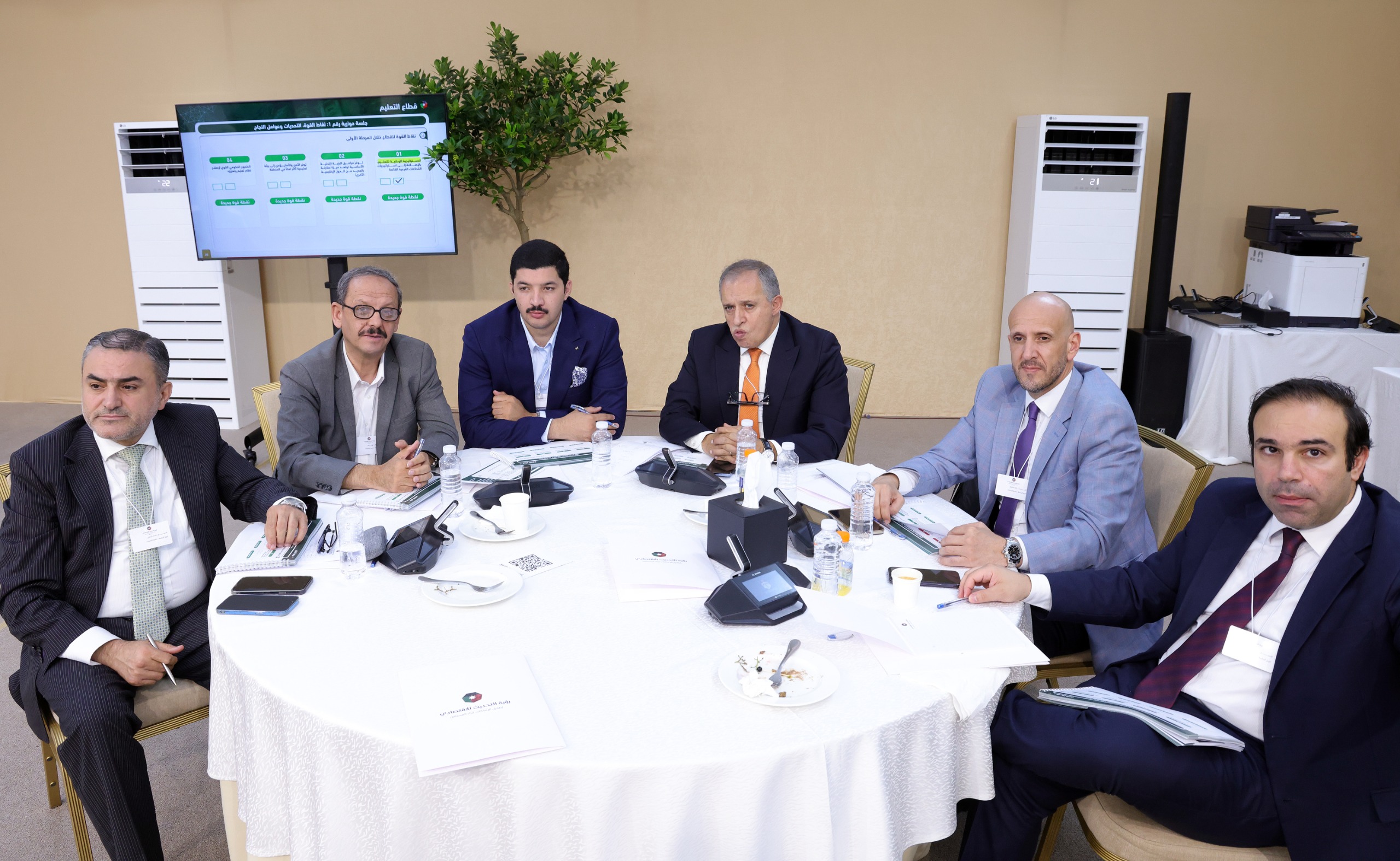 ورشات التحديث الاقتصادي تناقش قطاع التعليم ضمن محرك الريادة والإبداع