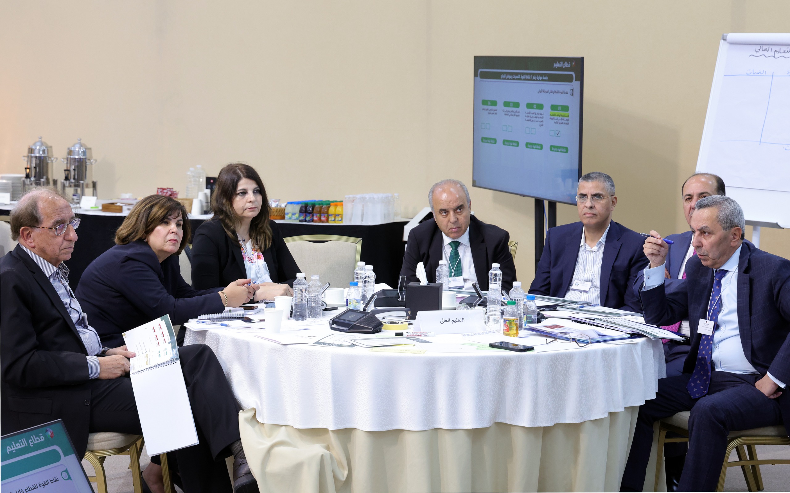 ورشات التحديث الاقتصادي تناقش قطاع التعليم ضمن محرك الريادة والإبداع