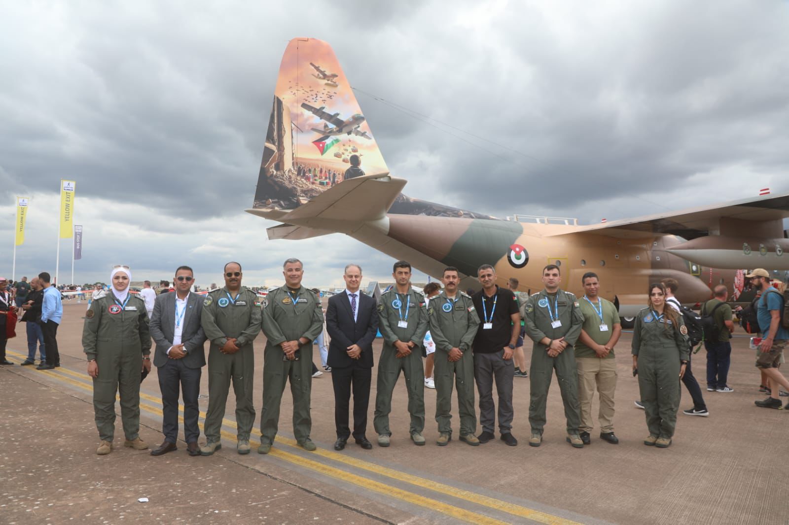 سلاح الجو الملكي يشارك في معرض Air Tattoo الدولي في المملكة المتحدة