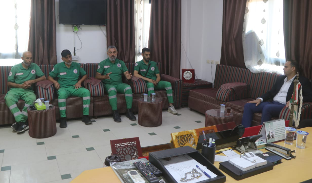 وفود رسمية تزور المستشفى الميداني الأردني 82 في قطاع غزة