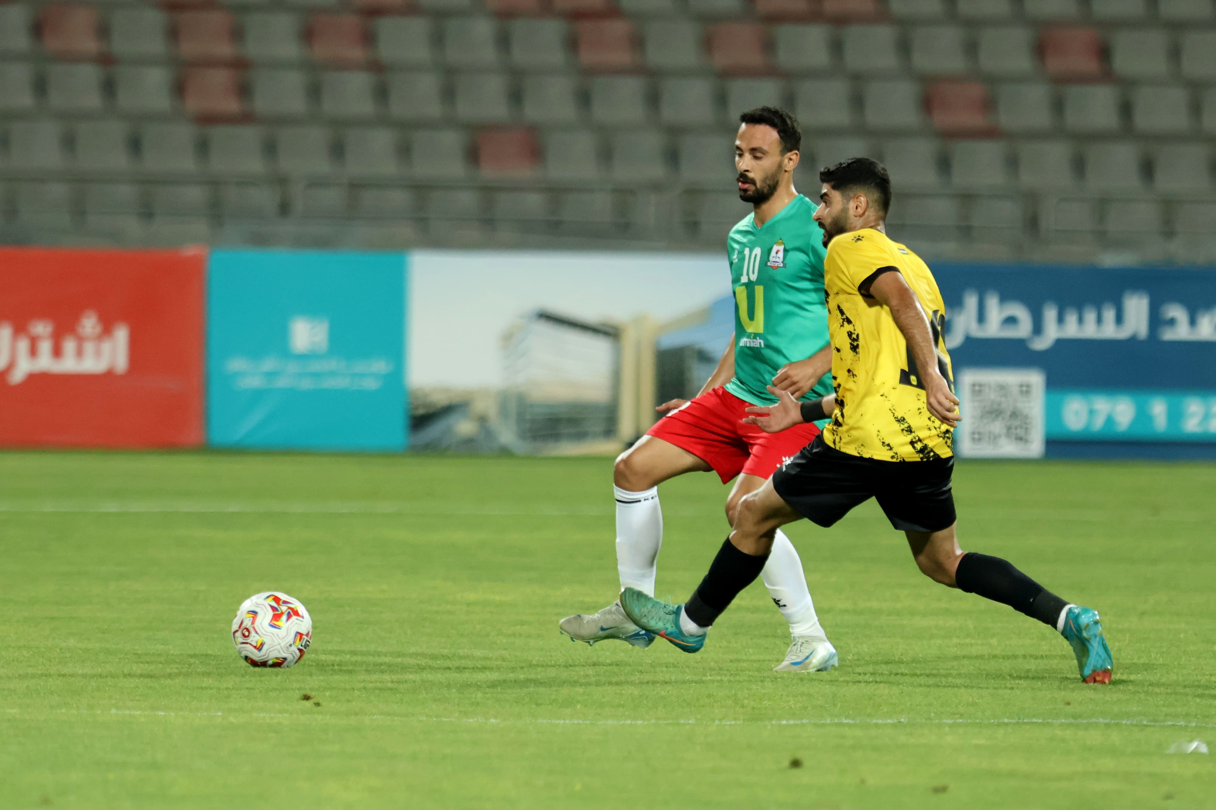 تعادل الوحدات والحسين إربد في ذهاب كأس السوبر 