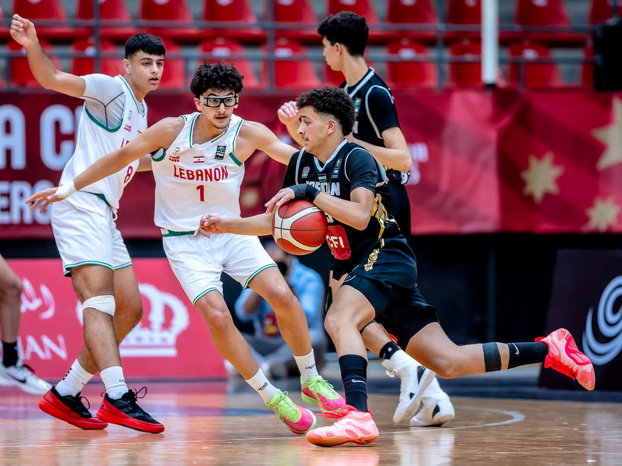 خسارة ثانية لناشئي السلة أمام لبنان في غرب آسيا