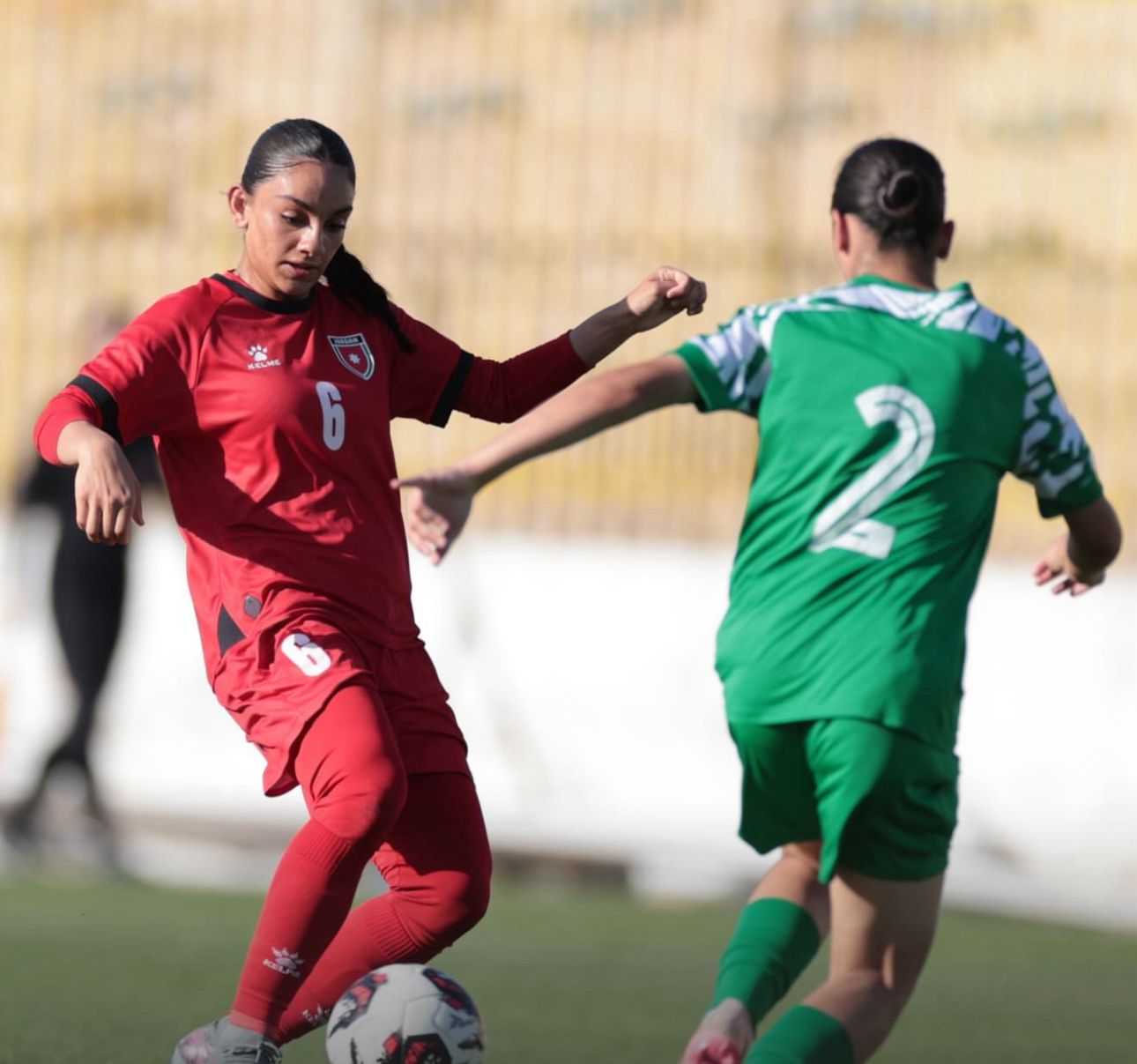 المنتخب الوطني للشابات يتعادل مع نظيره السوري 