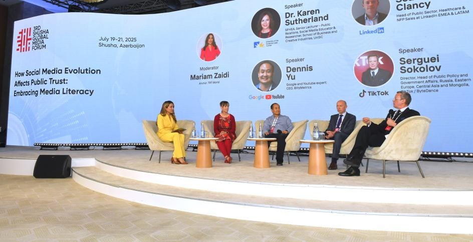 منتدى شوشا العالمي الثالث للإعلام يختتم أعماله