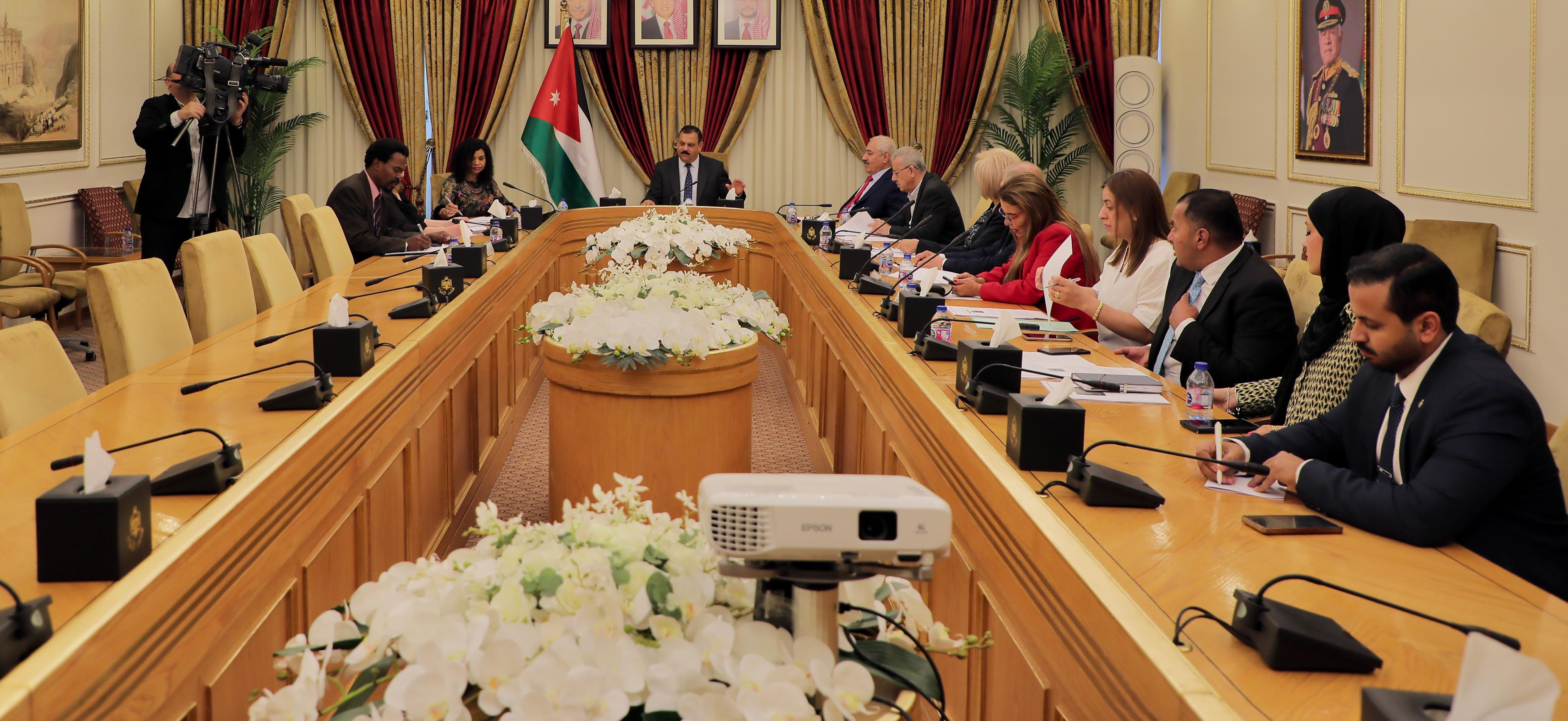 الصداقة الأردنية مع جنوب أفريقيا في الأعيان تلتقي السفيرة موكوينا