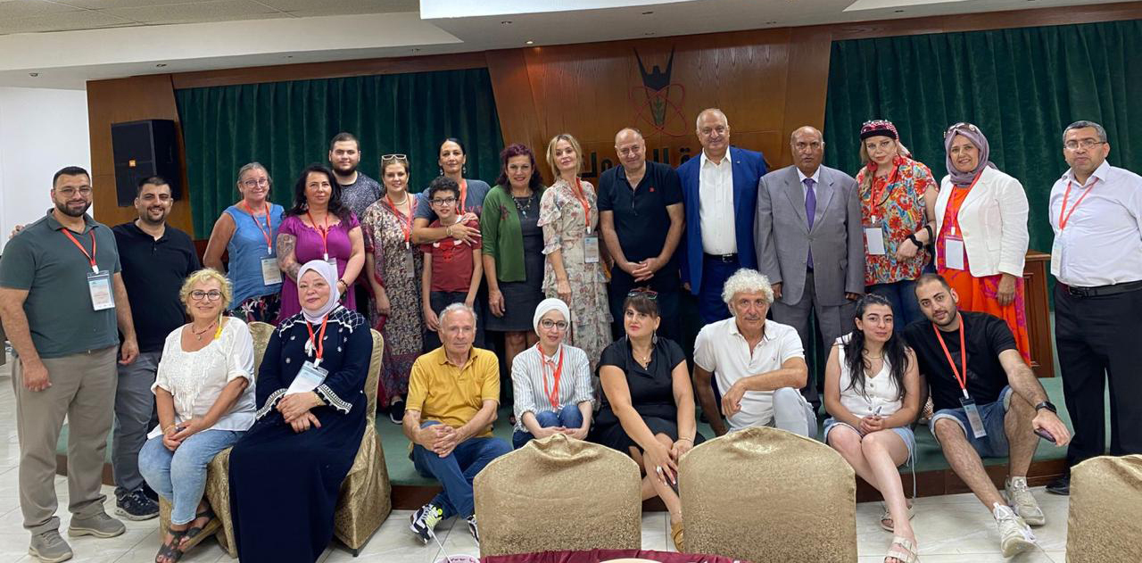 انطلاق فعاليات سمبوزيوم مهرجان جرش ارسم وطنك الأردن بجامعة اليرموك