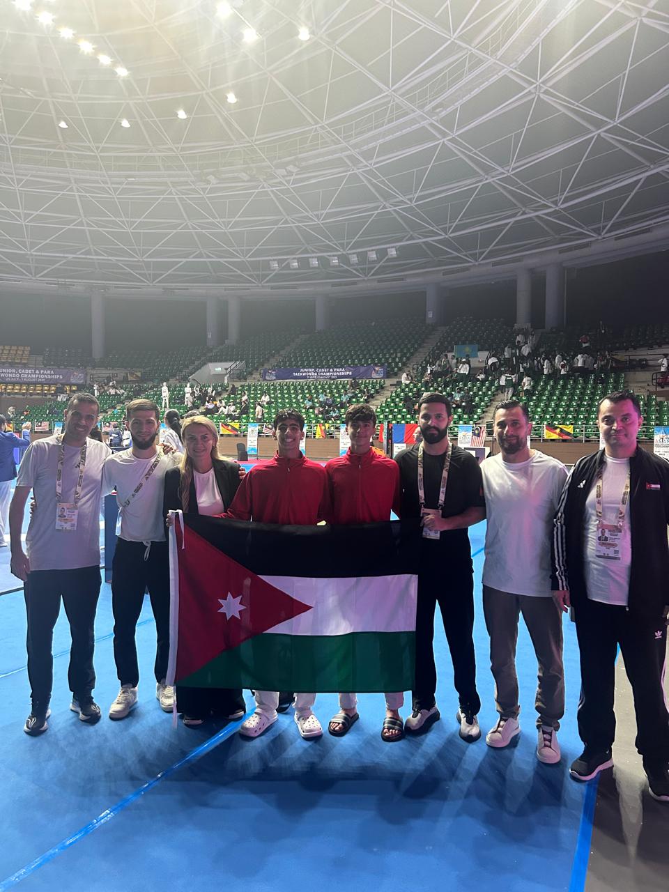 ميداليتان لمنتخب التايكواندو في بطولة آسيا للناشئين والناشئات