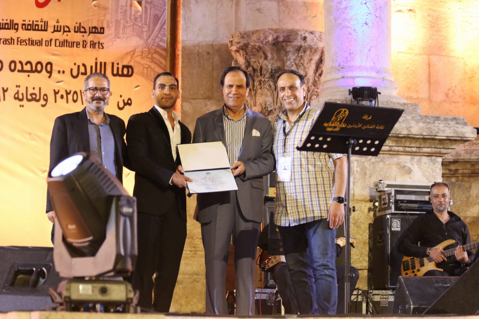 أمسية وطنية تجسد روح الهوية الأردنية ضمن مهرجان جرش