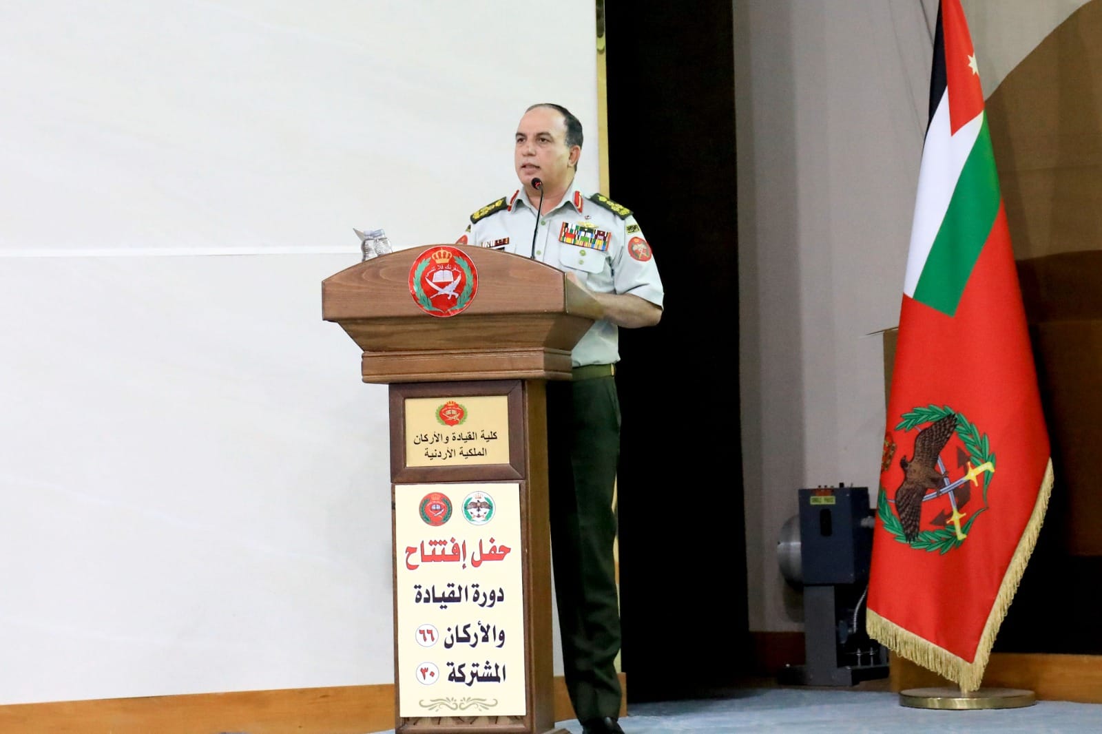 افتتاح دورة القيادة والأركان 66 المشتركة 30