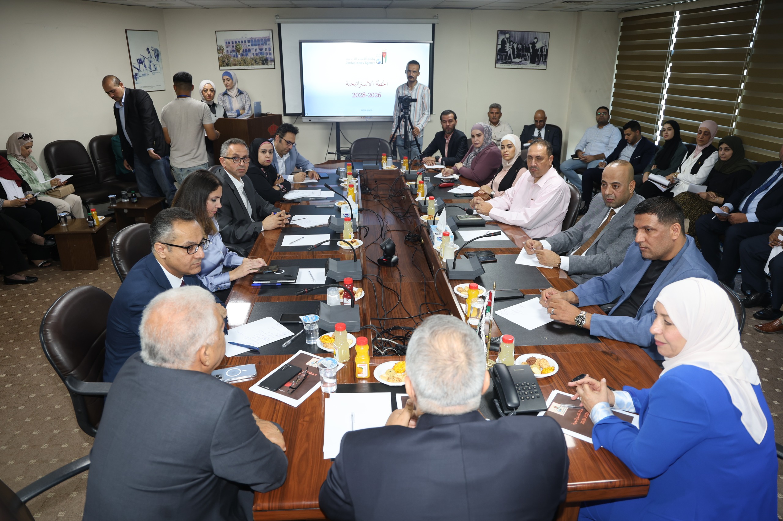 بترا تعرض لشركائها متلقي الخدمة خطتها الاستراتيجية للأعوام 2026-2028