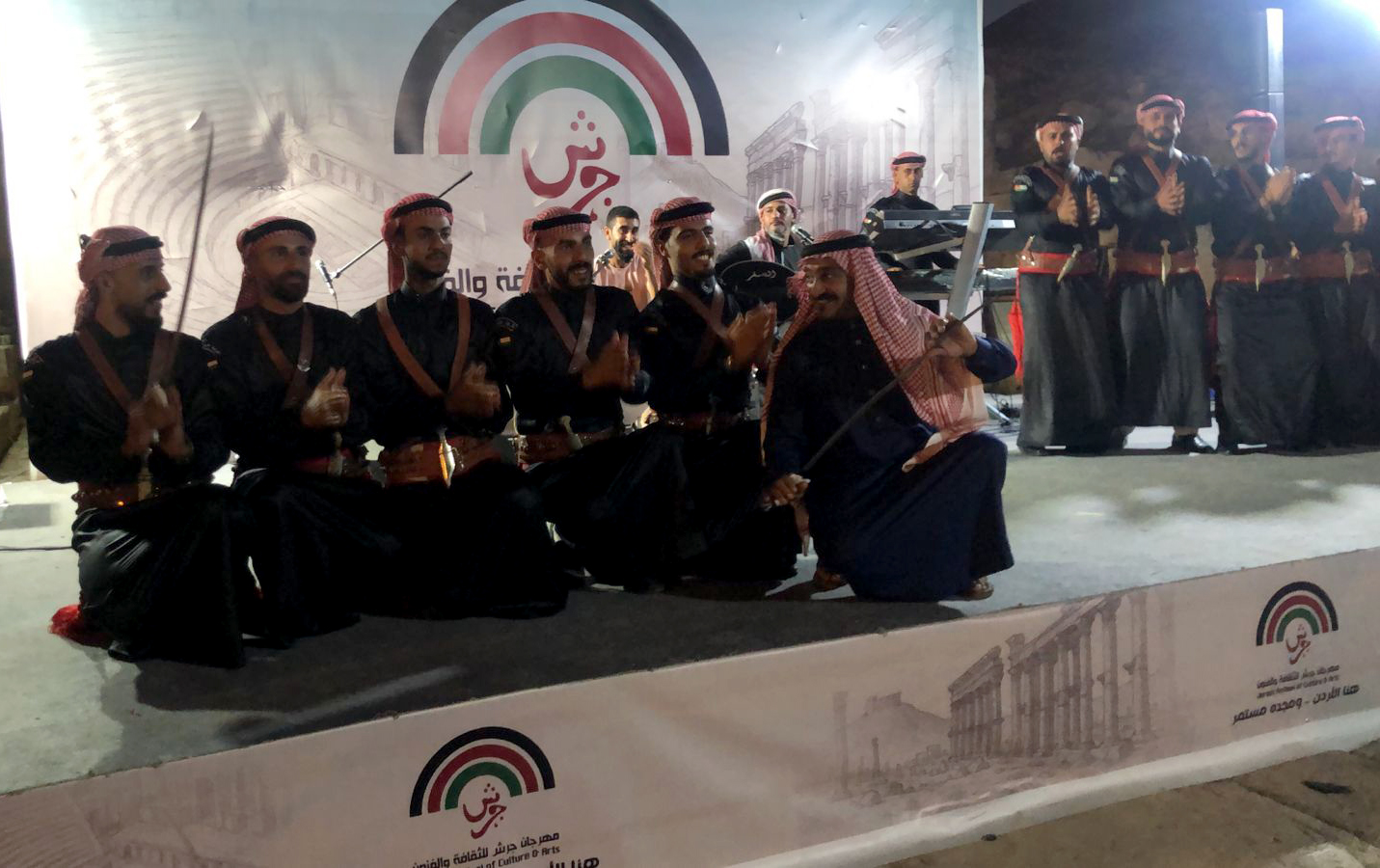 جرش 39: فعاليات فنية وثقافية على مسارح ارتيمس و المصلبة والساحة