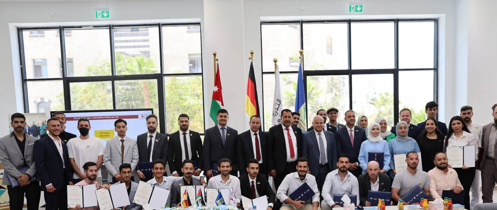 تخريج الفوج الأول من مستفيدي مشروع الشراكات من أجل التنمية