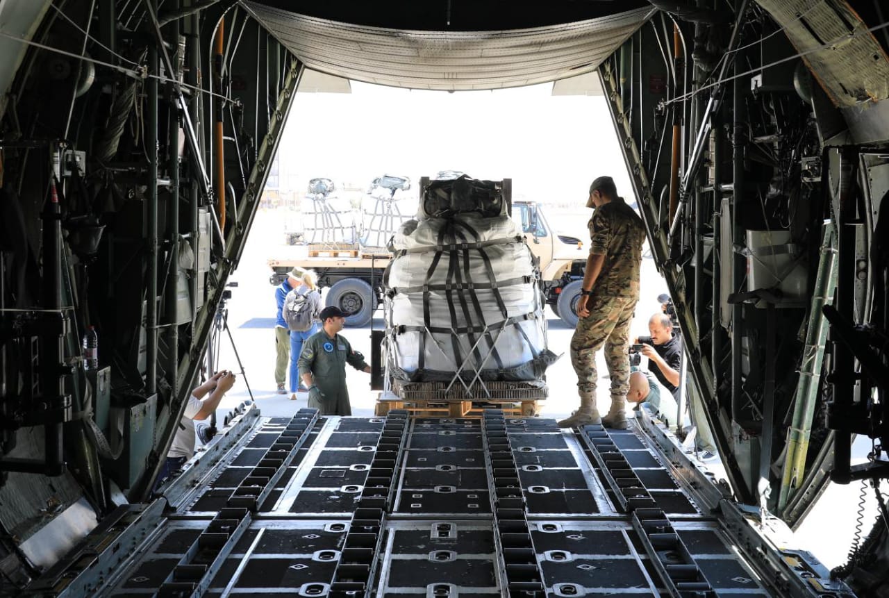 القوات المسلحة تواصل تنفيذ الإنزالات الجوية على قطاع غزة بمشاركة الأمارات