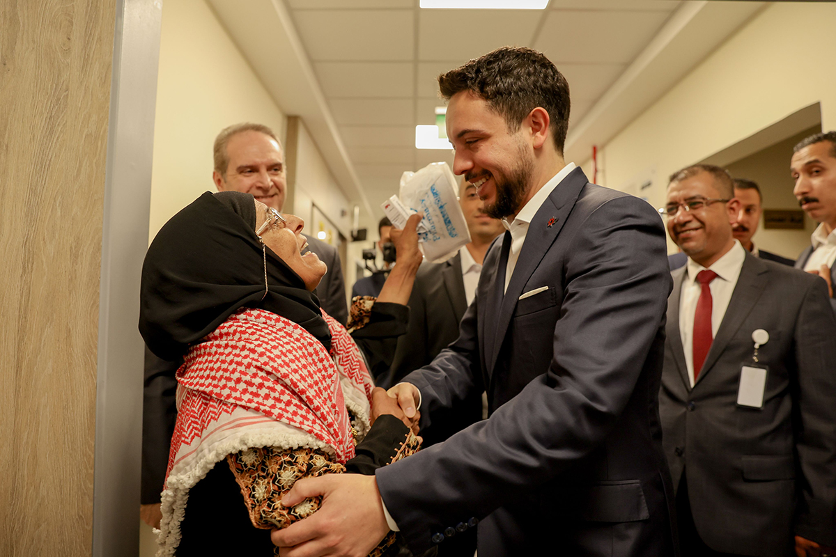 ولي العهد يفتتح مركز الصحة الرقمية الأردني في السلط